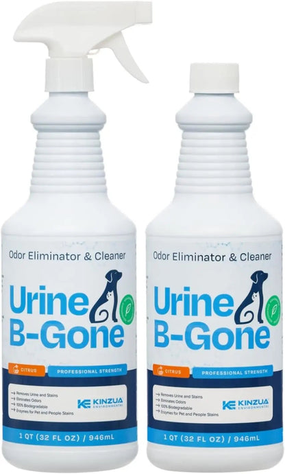 Urine B-Gone Enzyme Pet Odor Eliminator & Stain Remover – Lavender/Citrus Scent