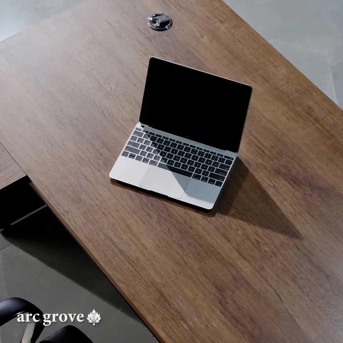 Harwood · Small L-Shaped Executive Desk