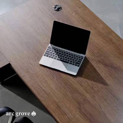Harwood · Small L-Shaped Executive Desk