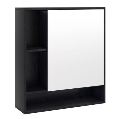 Wall Mounted Bathroom Cabinet with Mirror Single Door