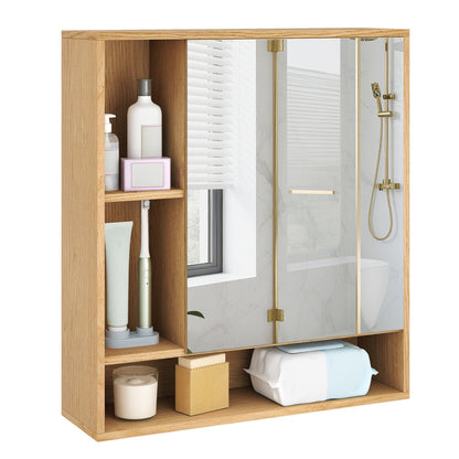 Wall Mounted Bathroom Cabinet with Mirror Single Door