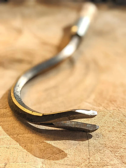 Weed Yanker, Hand Forged Garden Tool