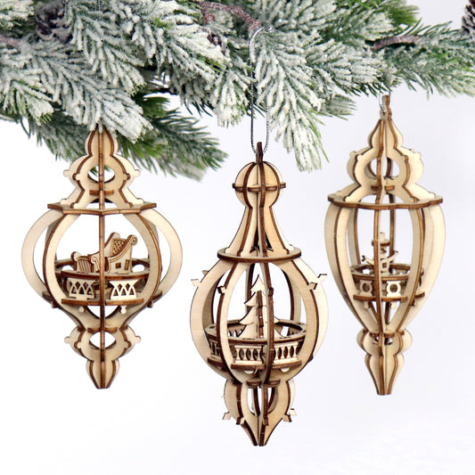Christmas Baubles - Happy Holidays