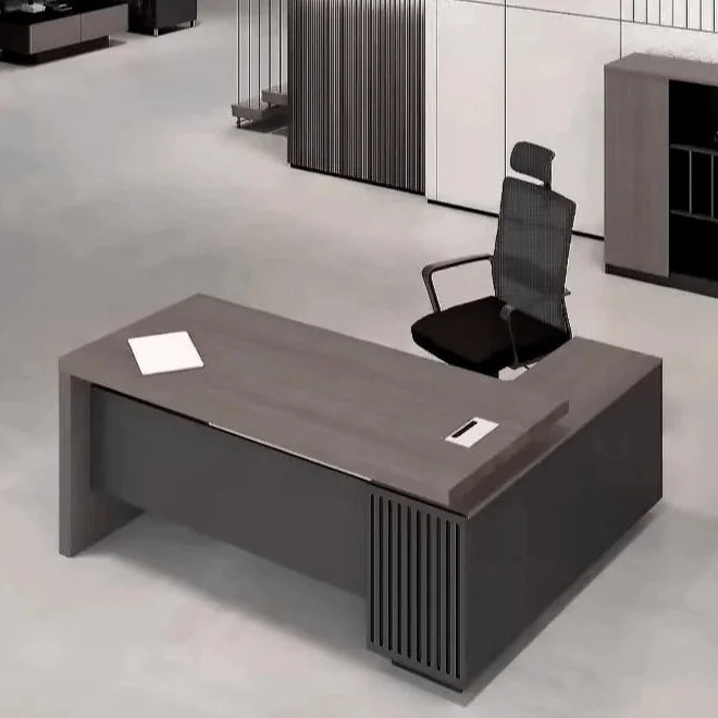 Mercer · Modern Executive L-Shaped Desk