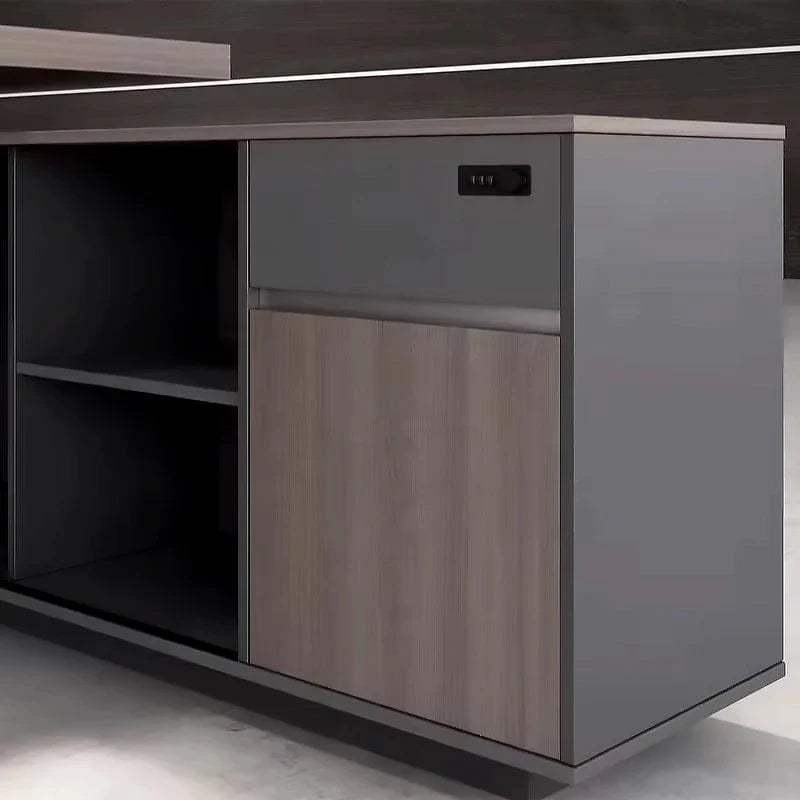 Mercer · Modern Executive L-Shaped Desk