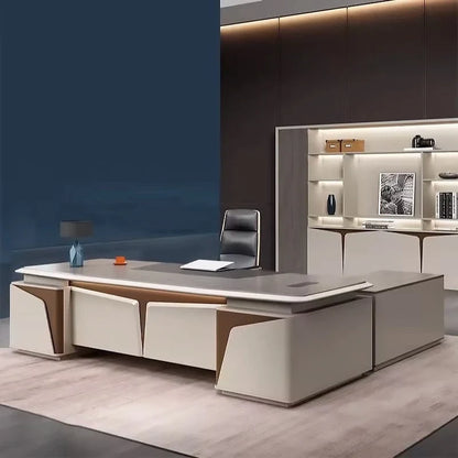 Wynn · Executive Desk w/ Mobile Storage