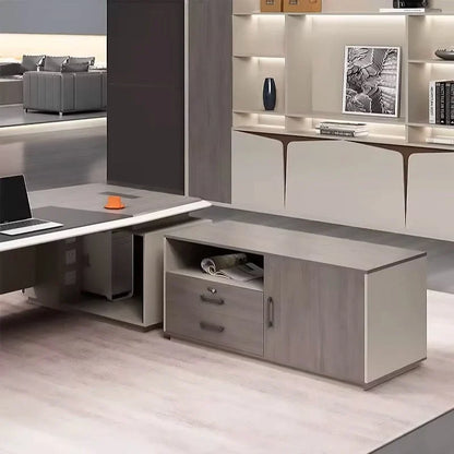 Wynn · Executive Desk w/ Mobile Storage