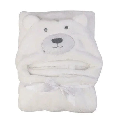 Baby Cartoon Hooded Towel Sleepwear Unique Soft Comfortable Bath Towel Elegant Babies Warm Indoor Cute Bathrobes