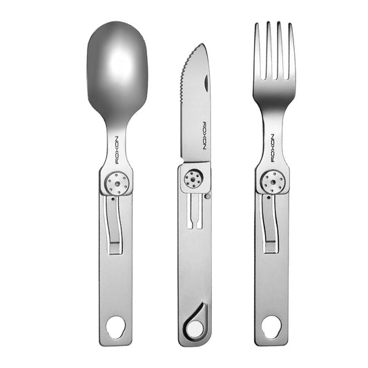 C1S 3-in-1 Folding Cutlery Travel Set