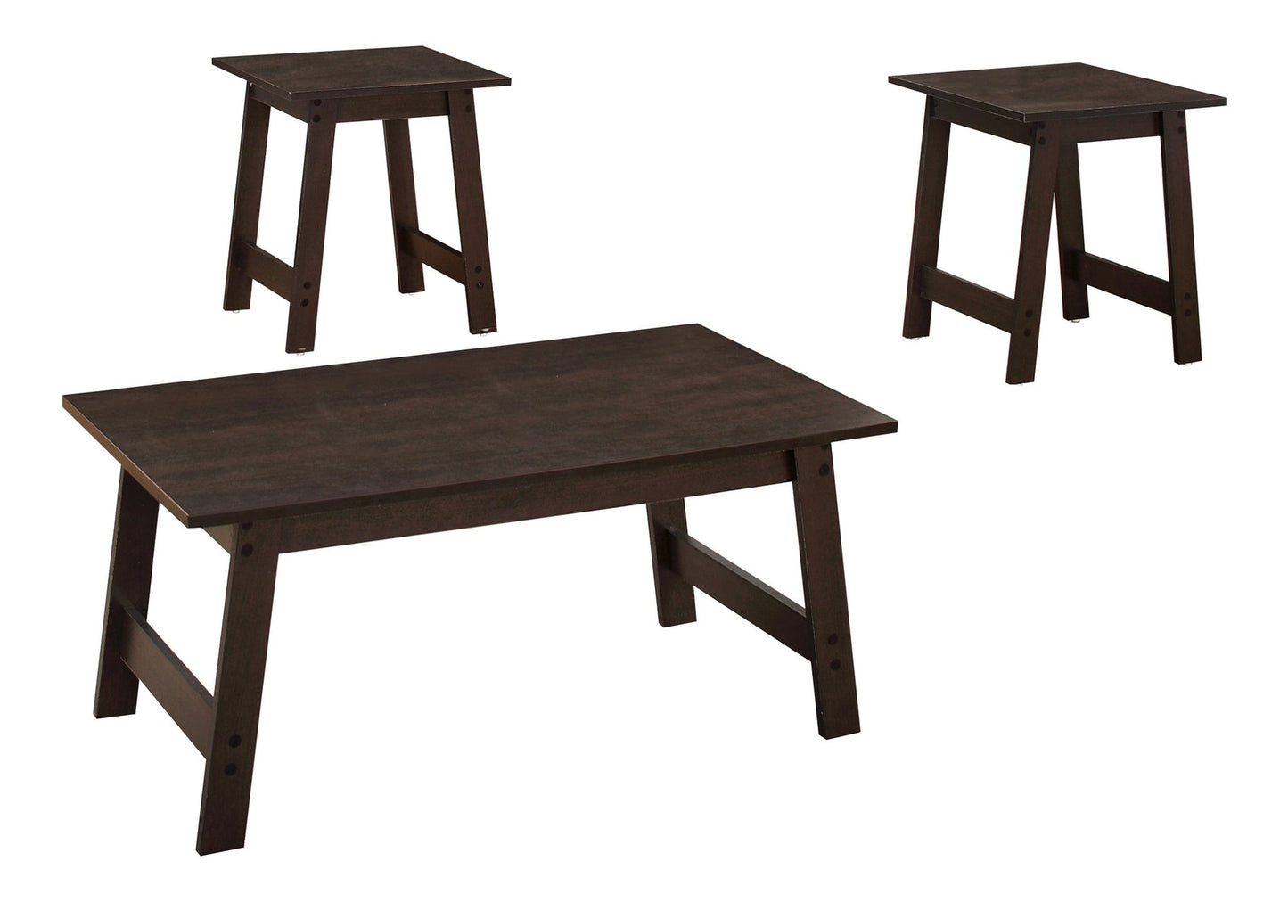 3-Piece Table Set - Coffee, End, Side, Accent