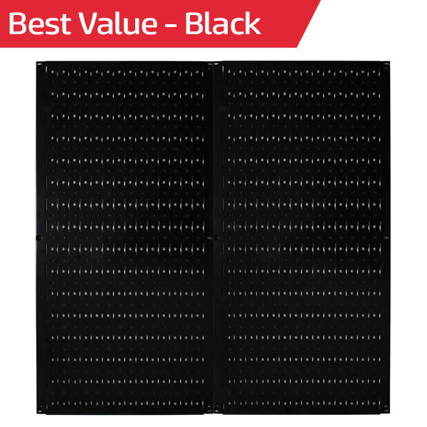 Metal Pegboard Pack - Two 32in x 16in Pegboard Tool Boards