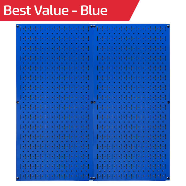 Metal Pegboard Pack - Two 32in x 16in Pegboard Tool Boards
