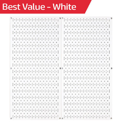 Metal Pegboard Pack - Two 32in x 16in Pegboard Tool Boards
