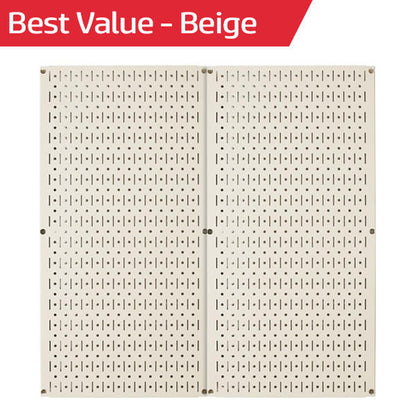 Metal Pegboard Pack - Two 32in x 16in Pegboard Tool Boards