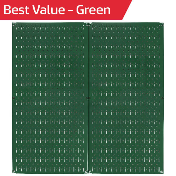 Metal Pegboard Pack - Two 32in x 16in Pegboard Tool Boards