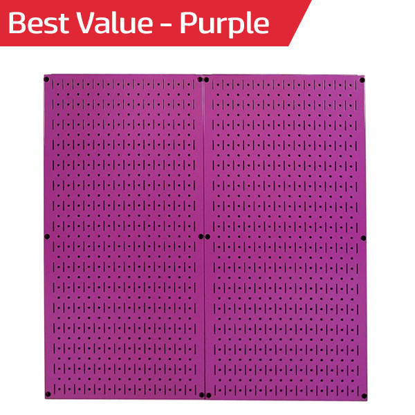 Metal Pegboard Pack - Two 32in x 16in Pegboard Tool Boards