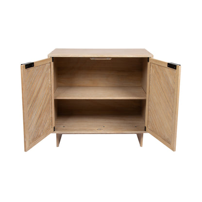 Mezzeta Wood Floor Storage Cabinet