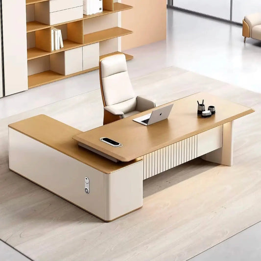 Vesta · Modern L-Shaped Executive Desk