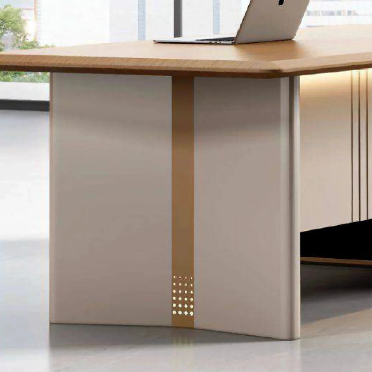 Vesta · Modern L-Shaped Executive Desk