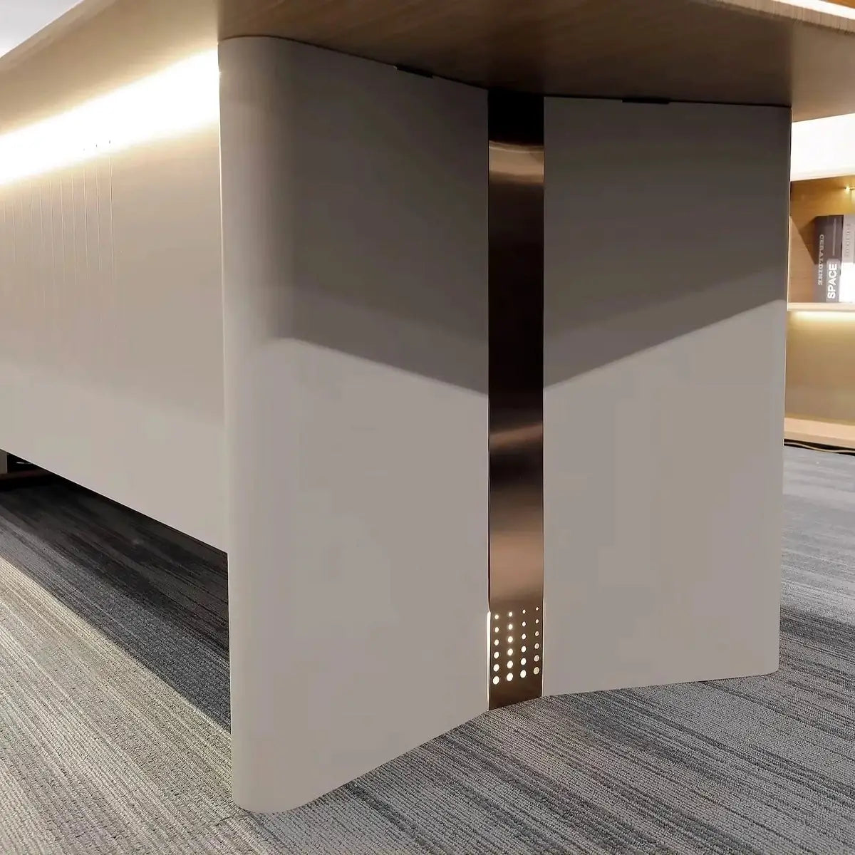 Vesta · Modern L-Shaped Executive Desk