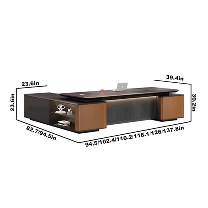 Wilcroft · Modern L-Shaped Executive Desk