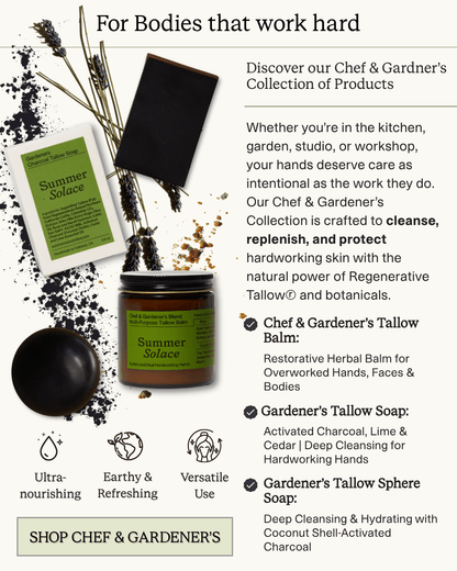 Chef & Gardener’s Healing Balm – Rosemary, Myrrh & Tea Tree
