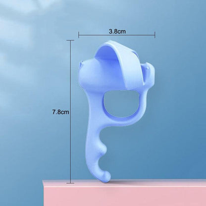 Children's Writing Posture Pen Holder Soft Silicone Pencil Holder for Kids Learning Aid Grip Posture Correction Stationery Gift Kids Handwriting Aid Correction Tool