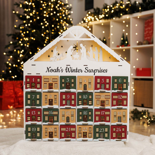 Christmas Advent Calendar - Colored