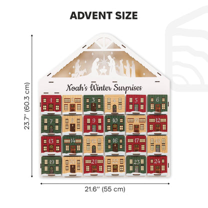 Christmas Advent Calendar - Colored (B2B)