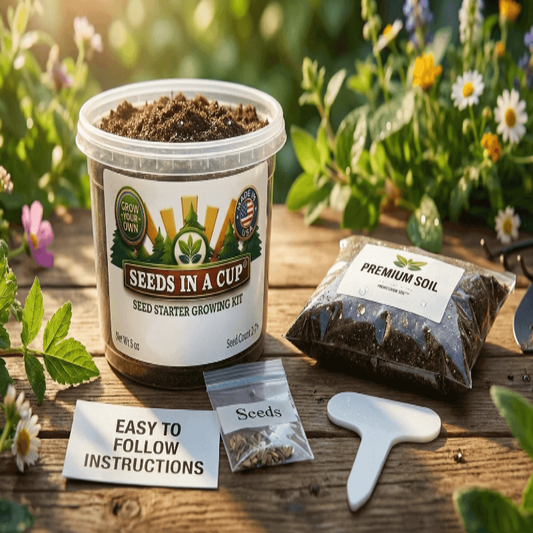 Urban Apartment Balcony Herb Garden Set