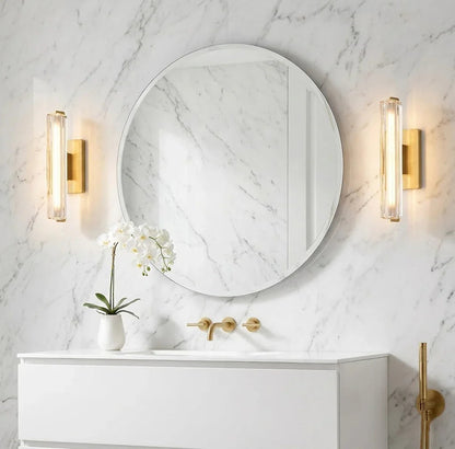 Crystal Prism Wall Sconce Light Fixture