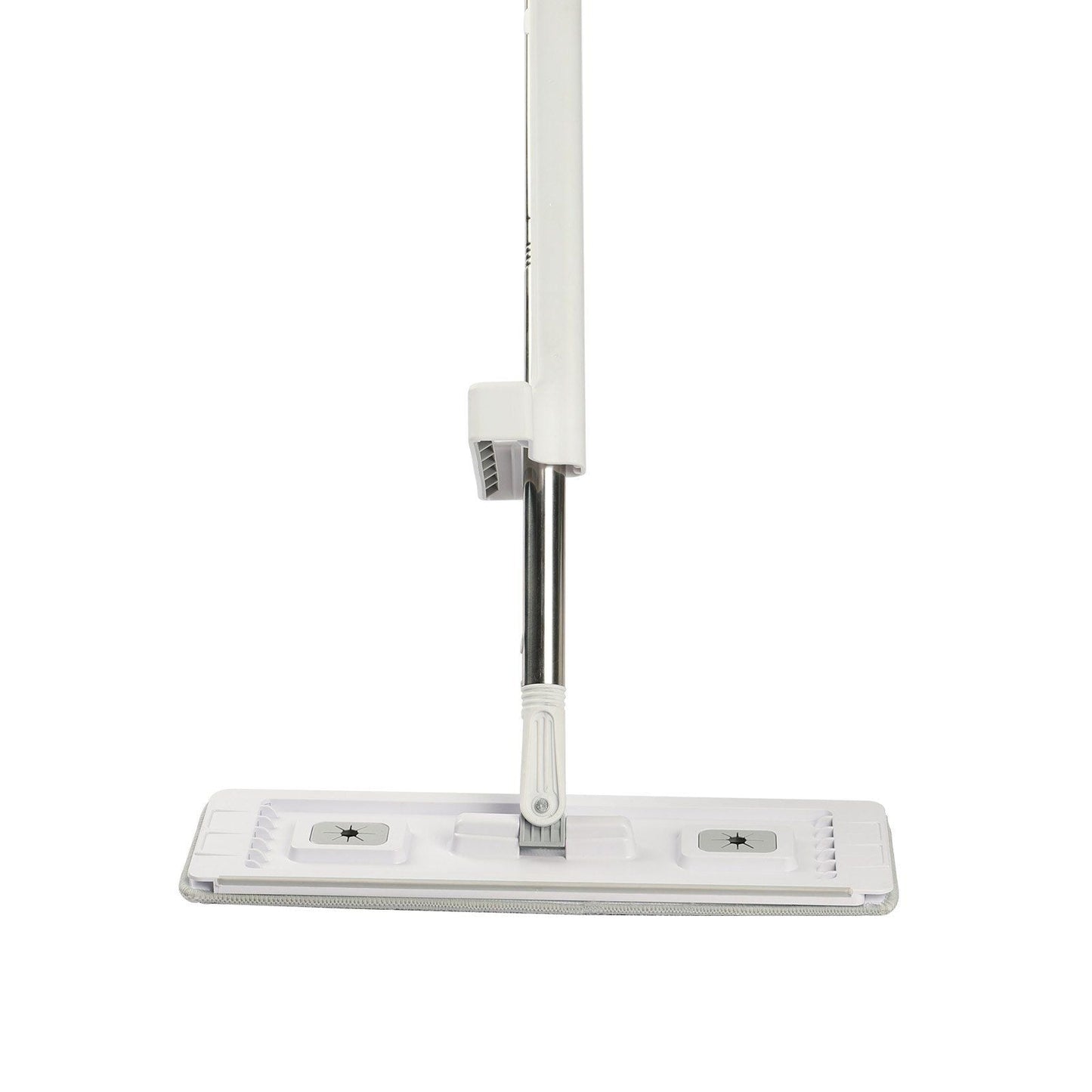 Flat Mop, Self Wringing, Microfiber Floor Cleaner with 4 Reusable & Washable Pads for Dry & Wet Floor Cleaning, Microfiber Flat Mop with Stainless Steel Handle for Hardwood Laminate Tile Vinyl