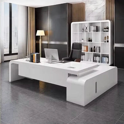 Halcyon · L-Shaped Executive Desk
