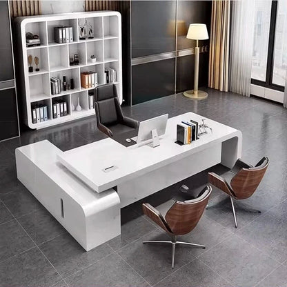 Halcyon · L-Shaped Executive Desk