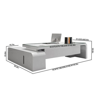 Halcyon · L-Shaped Executive Desk