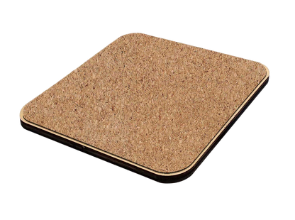 Turkey Wooden Cork Coasters Gift Set of 4 by G. Debrekht - Thanksgiving Decor  - 8199437C-S4