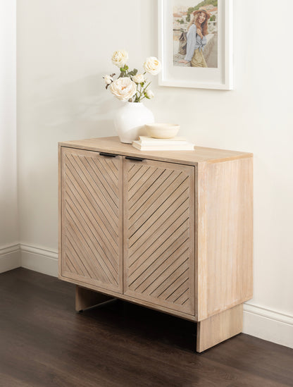 Mezzeta Wood Floor Storage Cabinet