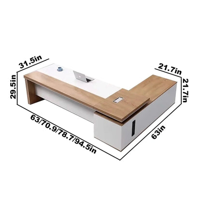 Lynx · Modern L-Shaped Executive Desk