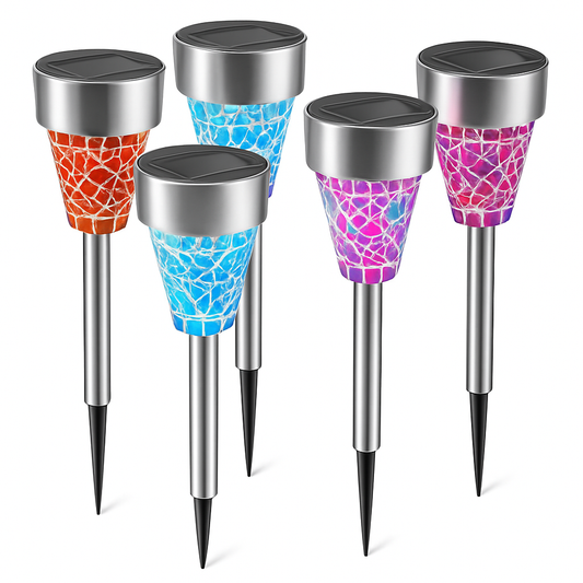 Solar Garden Pathway Lights Outdoor for Yard