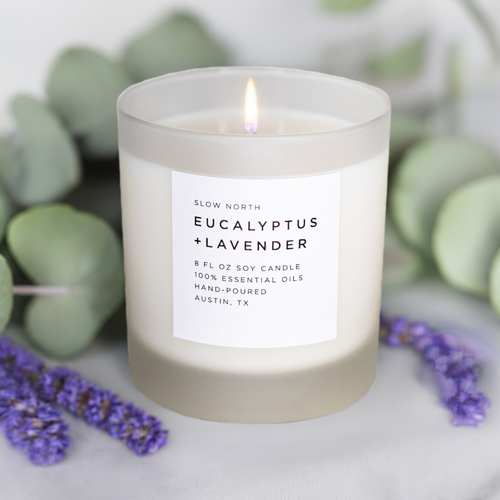 Eucalyptus + Lavender - Signature Soy Candle
