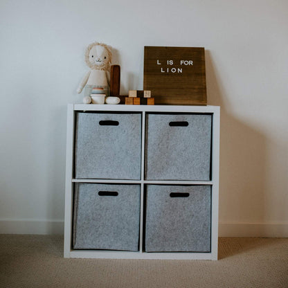 Felt Cube Storage