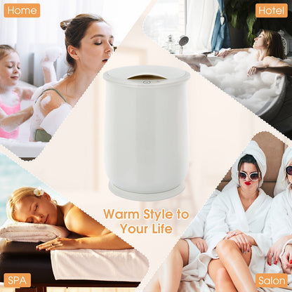 20L Bathroom Towel Warmer with Auto Shut-White