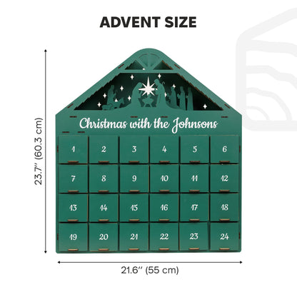 Christmas Advent Calendar - Green (B2B)