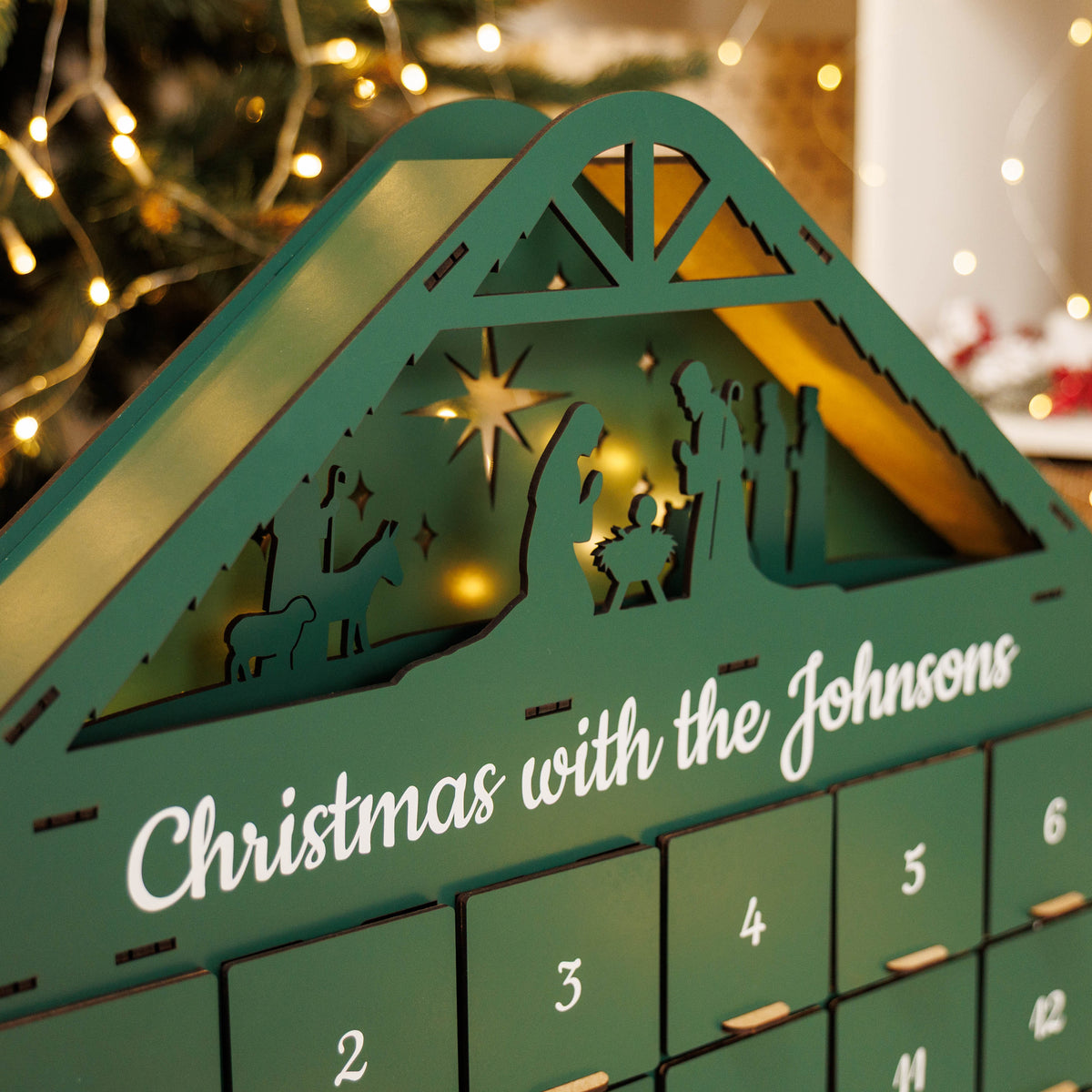 Christmas Advent Calendar - Green (B2B)