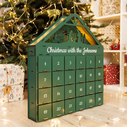 Christmas Advent Calendar - Green (B2B)