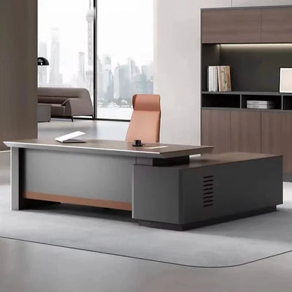 Elgin · Modern L-Shaped Executive Desk