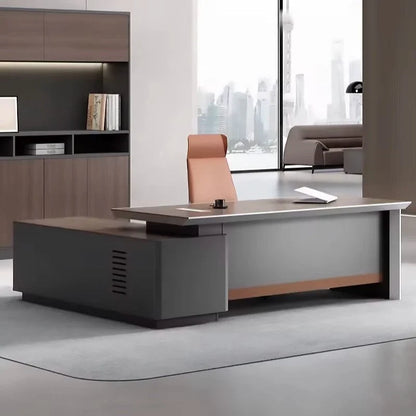 Elgin · Modern L-Shaped Executive Desk