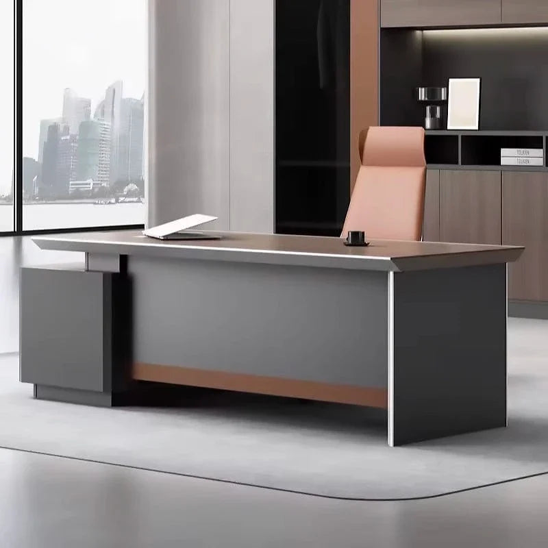 Elgin · Modern L-Shaped Executive Desk
