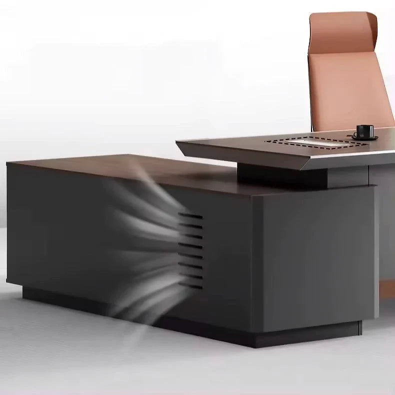 Elgin · Modern L-Shaped Executive Desk