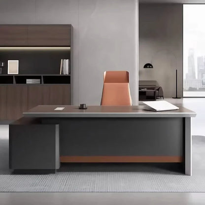 Elgin · Modern L-Shaped Executive Desk